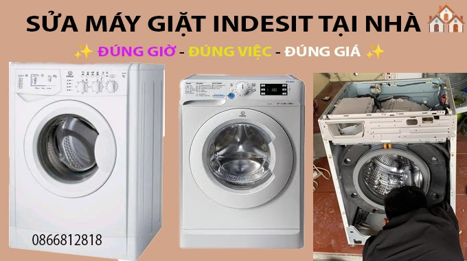 sua may giat indesit tai nha uy tin