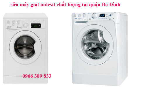 sửa máy giặt Indesit tại quận ba đình