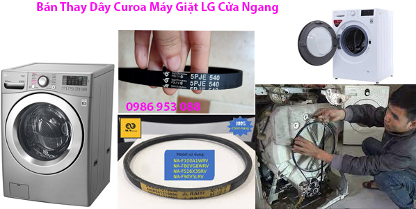 Bán Thay Dây Curoa Máy Giặt LG Cửa Ngang