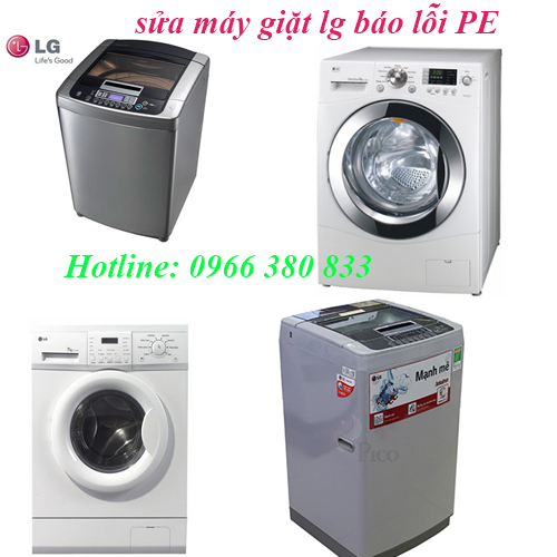 Sửa máy giặt Lg báo lỗi PE