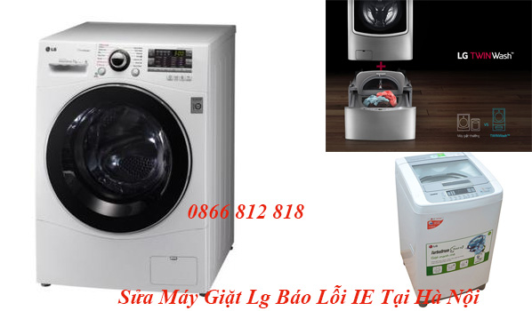 máy giặt lg báo lỗi ie