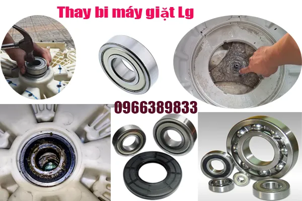 thay vòng bi máy giặt Lg giá rẻ tại Hà Nội