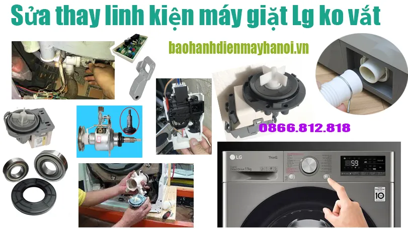 Sửa máy giặt Lg không vắt được tại Hà Nội