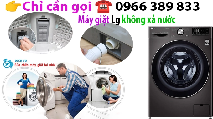 sua may giat lg khong xa duoc nuoc tai ha noi