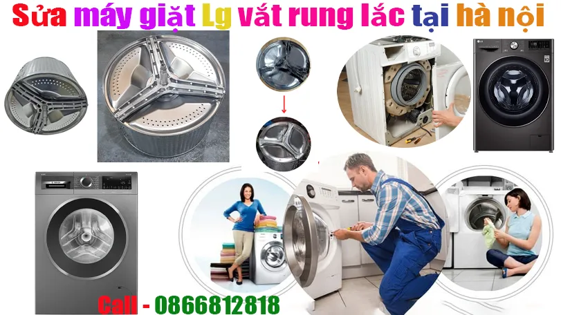 sửa máy giặt Lg  hỏng gãy trạc ba tại hà nội