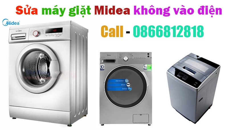 sửa máy giặt Midea không vào điện tại hà nội