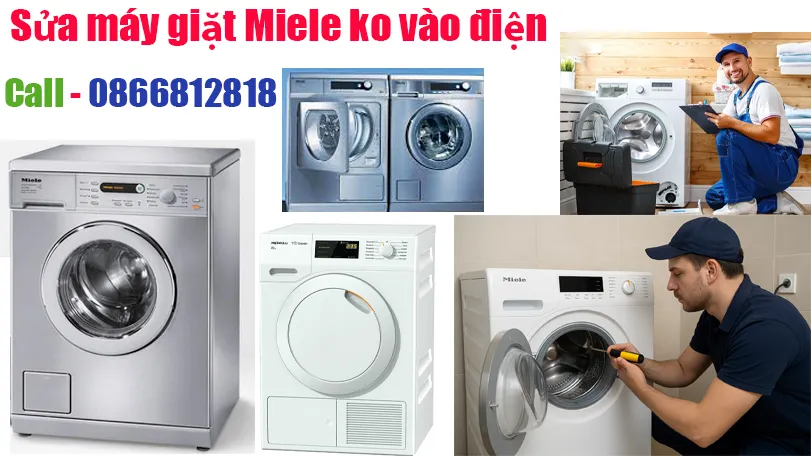 Sửa Máy Giặt Miele Không Vào Điện, Mất Nguồn