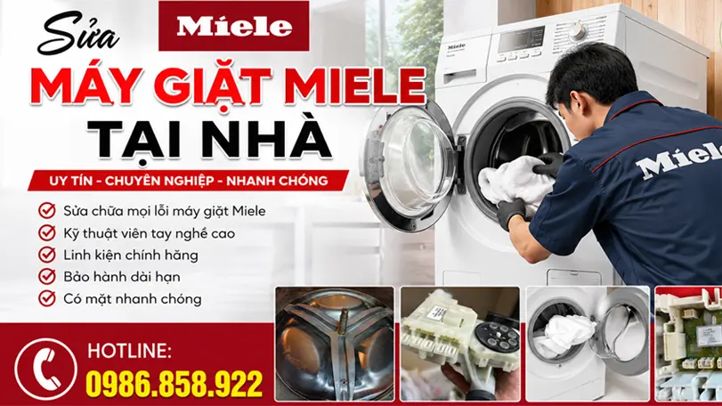 sửa máy giặt miele tại nhà uy tín