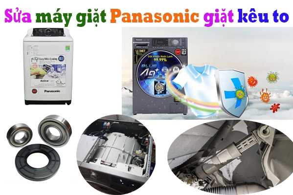 sửa-máy-giat-Panasonic-giặt-bị-kêu-to