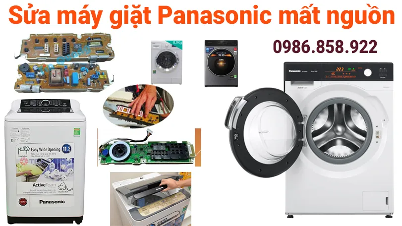 sửa máy giặt Panasonic không lên nguồn