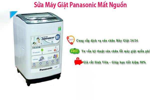 sua may giat panasonic mat nguon
