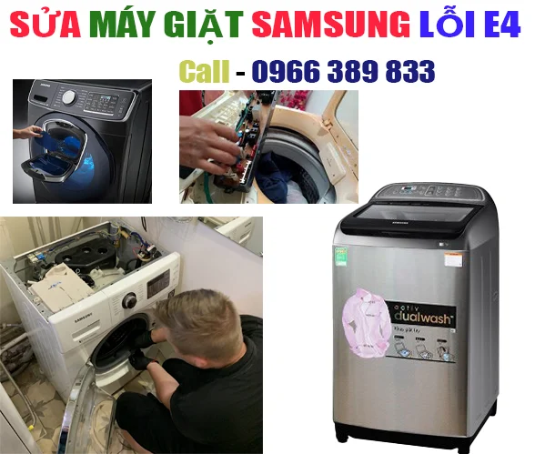 sửa máy giặt Lg báo lỗi e4 tại hà nội