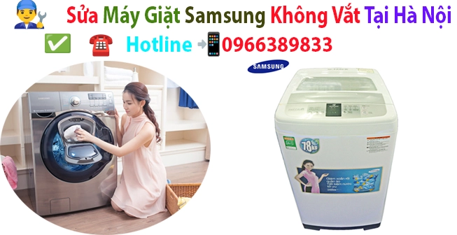 sua may giat samsung khong vat tai ha noi