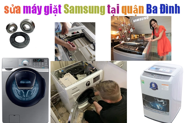sửa máy giặt Samsung tại quận Ba Đình