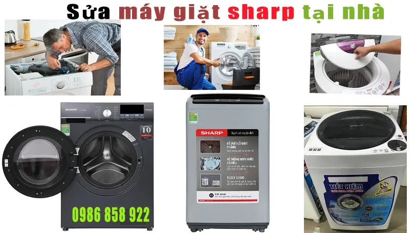 sửa máy giặt Sharp tại nhà uy tín nhất