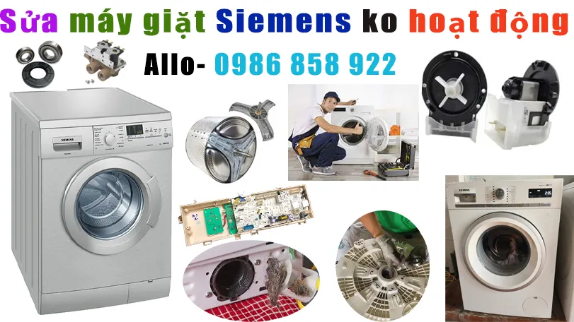 sửa máy giặt Siemens không hoạt động tại hà nội