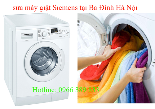 sua may giat siemens tai quan ba dinh