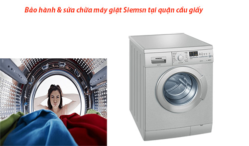 sửa máy giặt Siemens tại quận cầu giấy
