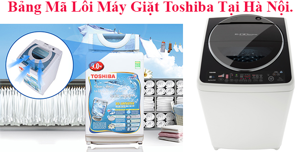 ma loi may giat toshiba ma loi may giat toshiba