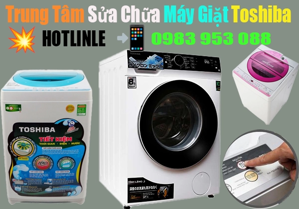 trung tâm sửa chữa máy giặt Toshiba tại hà nội