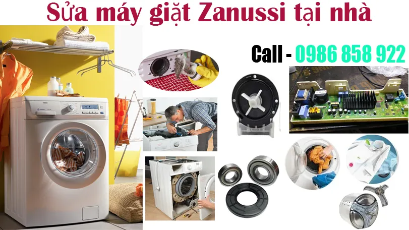 sửa máy giặt Zanussi tại nhà