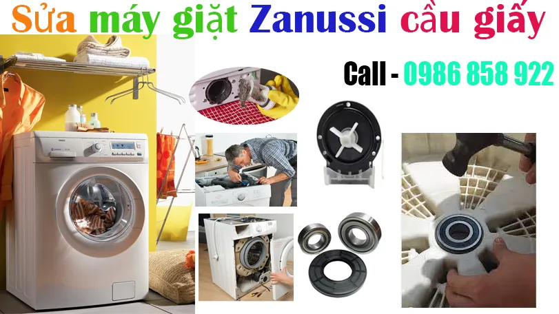 sửa máy giặt Zanussi tại quận cầu giấy