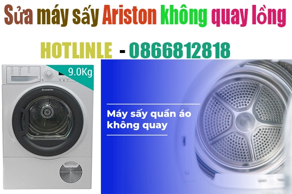 sửa máy sấy quần áo Ariston lồng không quay tại hà nội