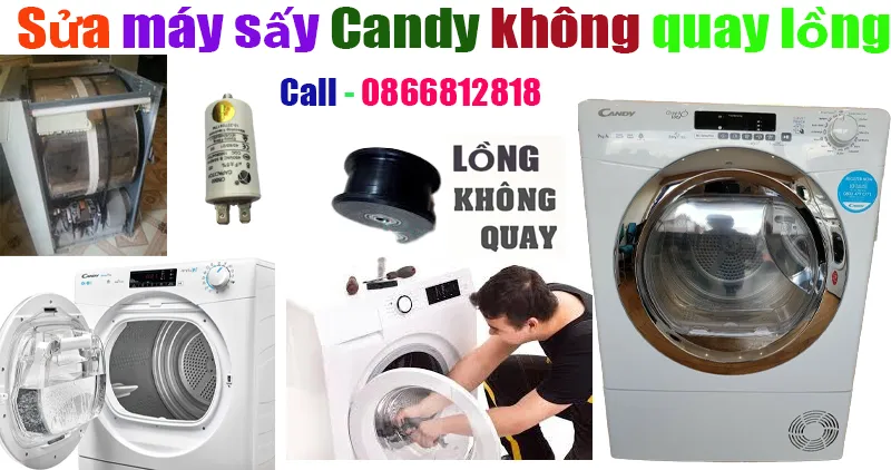 Sửa Máy Sấy Candy Lồng Không Quay Tại Hà Nội