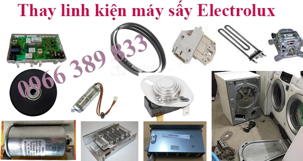 thay linh kien may say electrolux