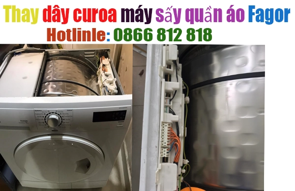 bán dây curoa máy sấy quần áo fagor chính hãng