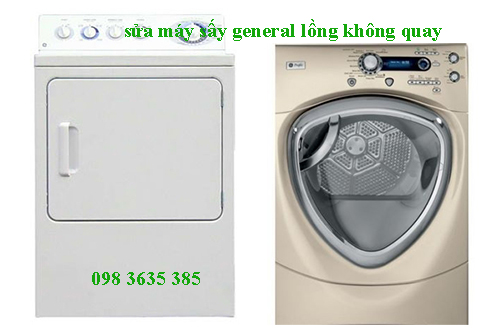 sửa máy sấy quàn áo general long không quay