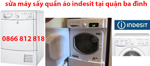sửa máy sấy quần áo indesit tại quận ba đình