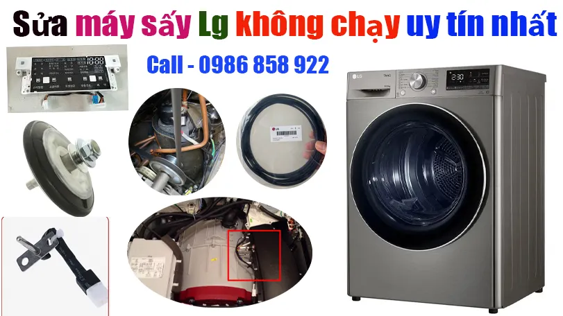 Sửa Máy Sấy LG Bật Không Chạy Tại Hà Nội