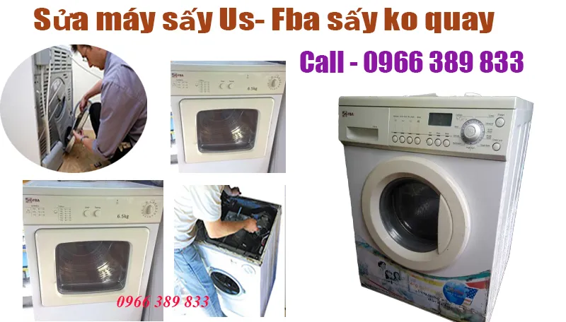 sửa máy sấy fba lồng không quay tại hà nội