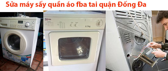 sửa máy sấy quần áo fba tại quận đống đa