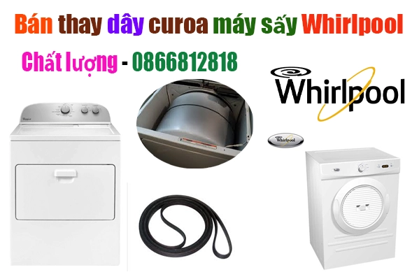 bán dây curoa máy sấy quần áo Whirlpool tại hà nội