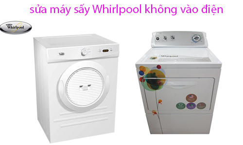 sửa máy sấy Whirlpool không vào điện