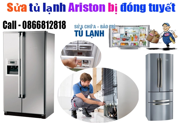 sửa tủ lạnh Ariston bị đóng tuyết tại hà nội