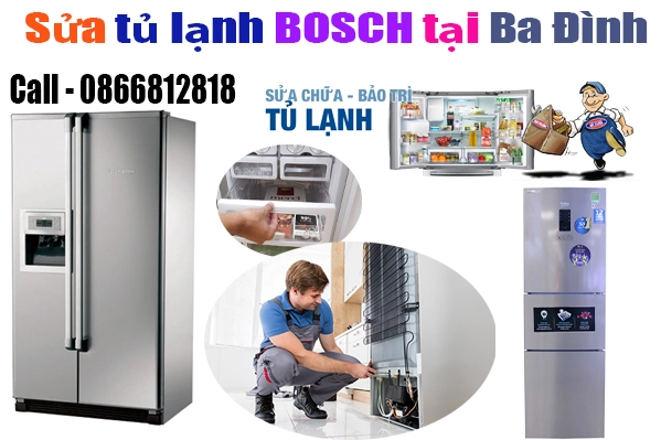 sửa tủ lạnh Bosch tại quận Ba Đình