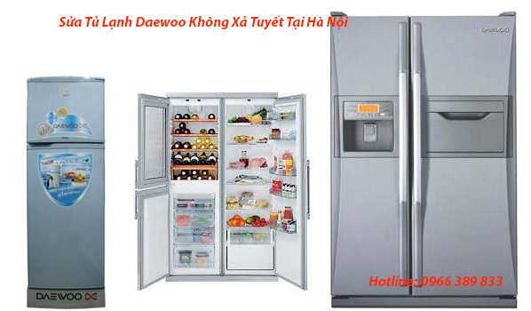 sửa tủ lạnh Daewoo không xả tuyết