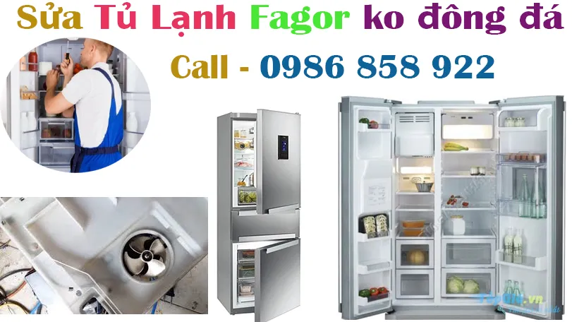 sửa tủ lạnh Fagor không đông đá tại hà nội