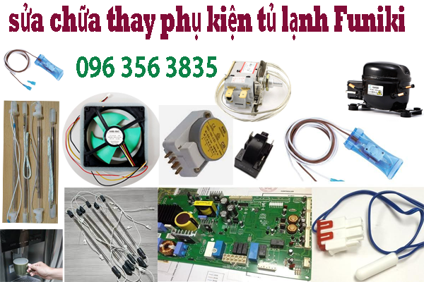thay linh kien tu lanh Funiki chinh hang