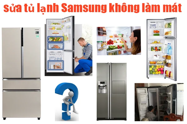 sửa tủ lạnh Samsung ngăn mát không mát tại hà nội