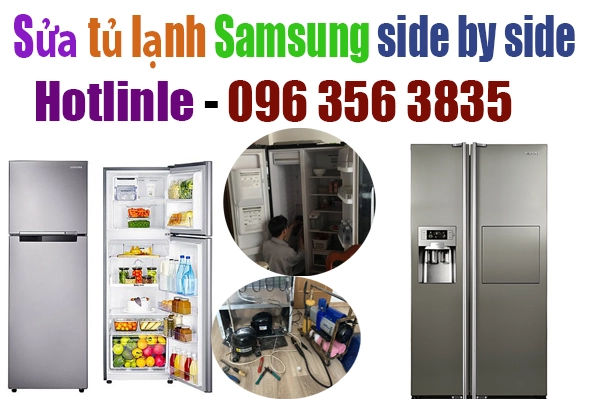sửa tủ lạnh samsung side by side sửa tủ lạnh samsung side by side