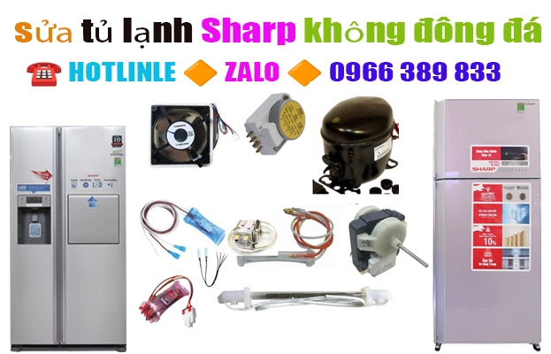 sua tu lanh sharp khong dong da tai ha noi