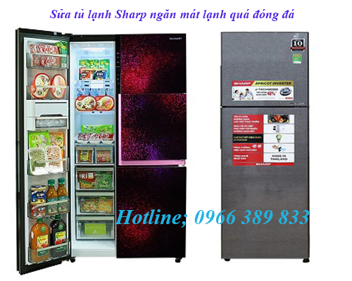 sửa tủ lạnh sharp ngăn mat quá lạnh đóng đá sửa tủ lạnh sharp ngăn mat quá lạnh đóng đá