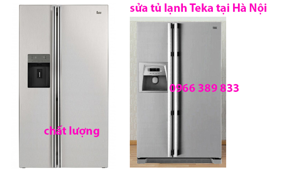 sua tu lanh teka ngan da khong dong da