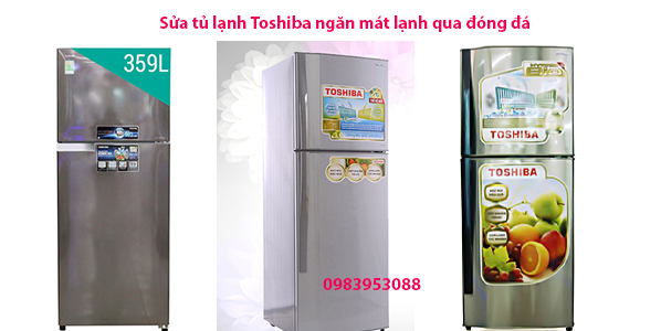 sua tu lanh toshiba ngan mat dong da