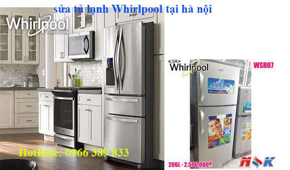 sửa tủ lạnh Whirlpool tại hà nội