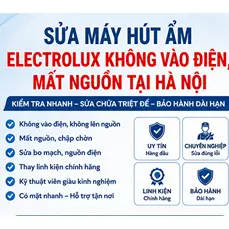 Sửa Máy Hút Ẩm Electrolux Không Vào Điện Mất Nguồn Tại Hà Nội